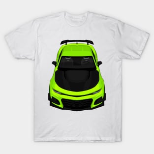 camaro zl1 1le lime T-Shirt